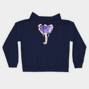 Arty Elephant Kids Hoodie